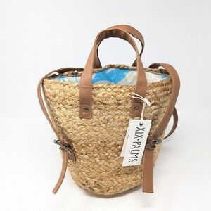 Tan Woven Women's Bag